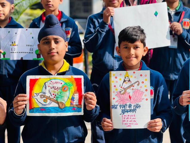 Modern School, Patiala, Celebrates Basant Panchami at Modern Senior Secondary School, Patiala - image 2